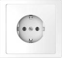 Merten D-Life socket outlet (lotus white)